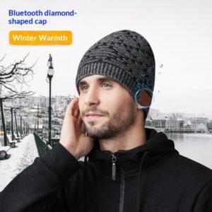 Creative Music Headphone Knitted Hat