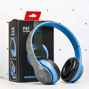 Wireless Headset Foldable Stereo Bass Bluetooth Headphones Kid Girl Helmet Gift,with Mic USB Bluetooth 5.0 Adaptor For TV Gaming